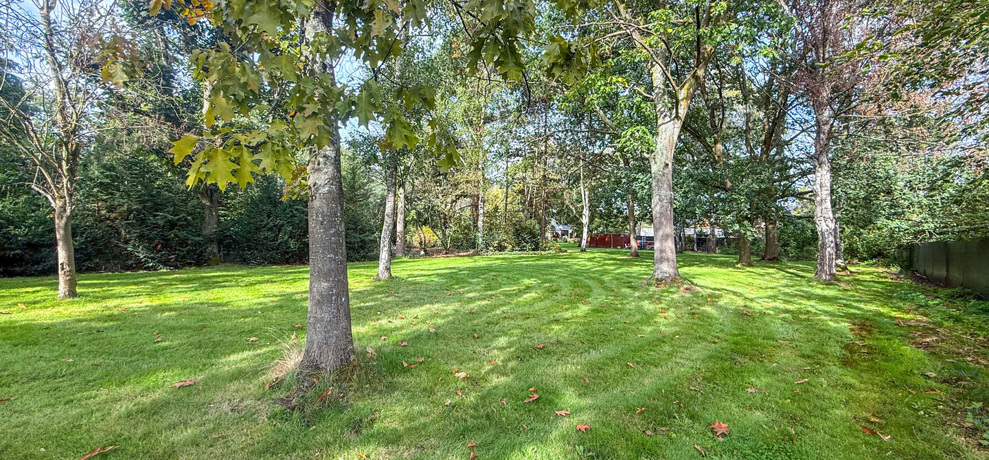 Sommige woningen voelen meteen als thuiskomen. Deze bijzondere architectuurwoning in Koersel combineert ruimte, comfort, licht en karakter met een uitzonderlijk groene omgeving. Gelegen op een riant perceel van maar liefst 58 are, geniet je achteraan van 